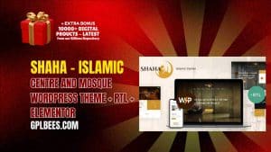 Shaha – Islamic Centre and Mosque WordPress Theme + RTL + Elementor