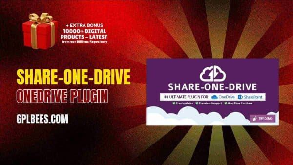 Share-One-Drive Onedrive Plugin - Gpl Bees Share-One-Drive Onedrive Plugin At Best Price - Gpl Bees