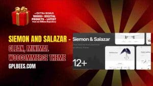 Siemon and Salazar – Clean, Minimal WooCommerce Theme - Buy GPL 420 at Best Price