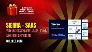 Sierra – SaaS and Tech Startup Elementor WordPress Theme - Buy GPL 10 at Best Price