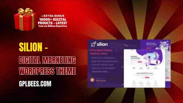 Silion – Digital Marketing Wordpress Theme At Best Price - Gpl Bees