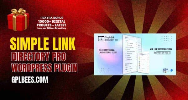 Simple Link Directory Pro – Wordpress Plugin At Best Price - Gpl Bees
