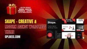 Skape – Creative & Modern Agency WordPress Theme - Buy GPL 9 at Best Price