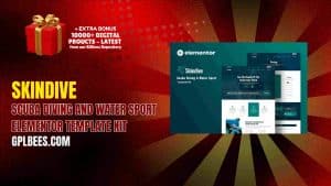 Skindive – Scuba Diving and Water Sport Elementor Template Kit - Buy GPL 189 at Best Price