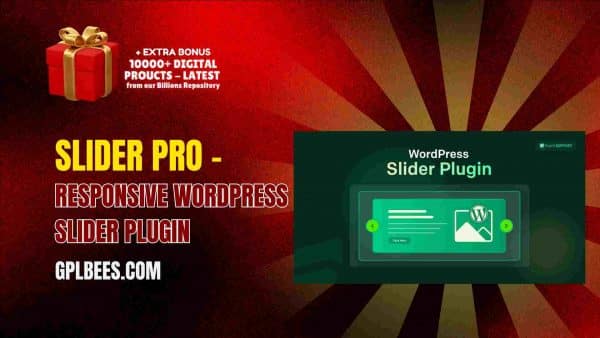 Slider Pro – Responsive Wordpress Slider Plugin At Best Price - Gpl Bees