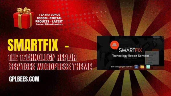 Smartfix  - The Technology Repair Services Wordpress Theme At Best Price - Gpl Bees