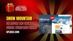 Snow Mountain – Ski Resort and Snowboard School WordPress Theme - Buy GPL 428 at Best Price