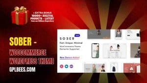 Sober – WooCommerce WordPress Theme - Buy GPL 428 at Best Price