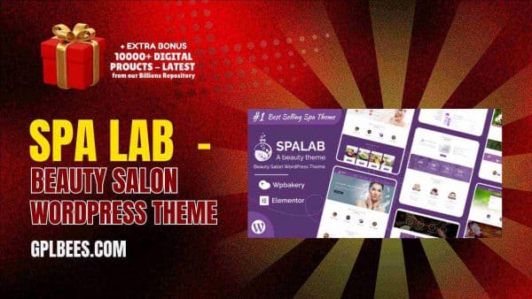 Spa Lab  - Beauty Salon Wordpress Theme At Best Price - Gpl Bees