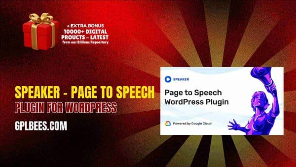 Speaker – Page To Speech Plugin For Wordpress At Best Price - Gpl Bees