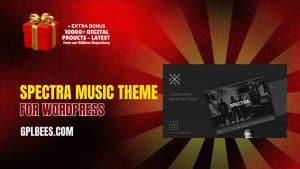Spectra Music Theme for WordPress - Buy GPL 432 at Best Price