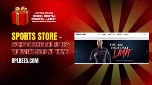 Sports Store – Sports Clothes and Fitness Equipment Store WP Theme - Buy GPL 5 at Best Price