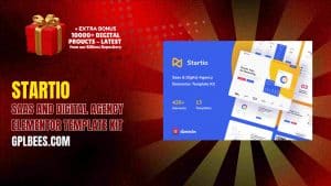 Startio – Saas and Digital Agency Elementor Template Kit - Buy GPL 194 at Best Price