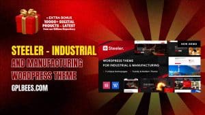 Steeler – Industrial and Manufacturing WordPress Theme - Buy GPL 437 at Best Price