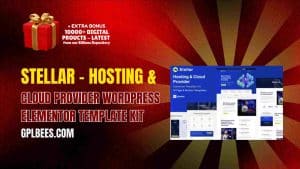 Stellar – Hosting & Cloud Provider WordPress Elementor Template Kit - Buy GPL 195 at Best Price