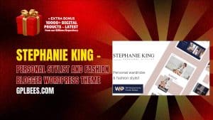 Stephanie King – Personal Stylist and Fashion Blogger WordPress Theme - Buy GPL 438 at Best Price