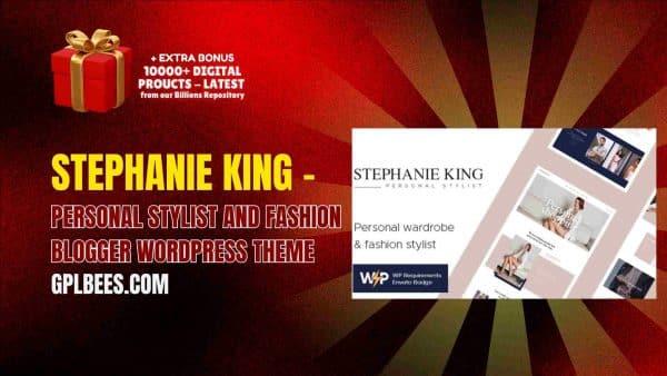 Stephanie King – Personal Stylist And Fashion Blogger Wordpress Theme At Best Price - Gpl Bees