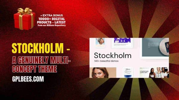 Stockholm – A Genuinely Multi-Concept Theme At Best Price - Gpl Bees
