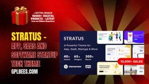 Stratus – App, SaaS and Software Startup Tech Theme - Buy GPL 13 at Best Price