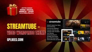 StreamTube – Video WordPress Theme - Buy GPL 440 at Best Price