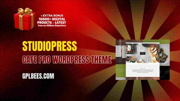 Studiopress Cafe Pro Wordpress Theme At Best Price - Gpl Bees