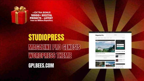 Studiopress Magazine Pro Genesis Wordpress Theme At Best Price - Gpl Bees