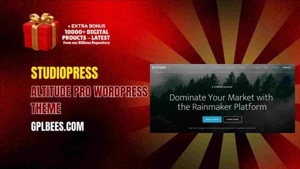 Studiopress Altitude Pro Wordpress Theme At Best Price - Gpl Bees