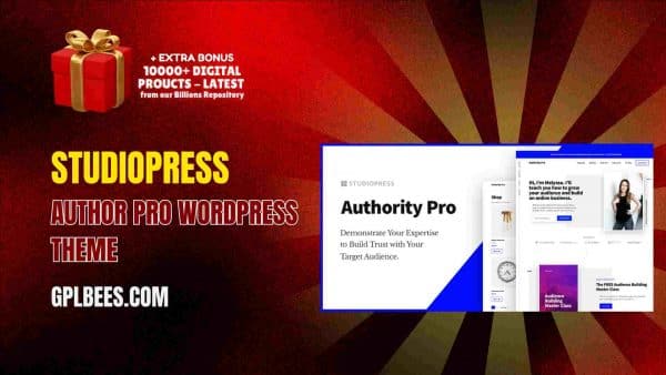 Studiopress Author Pro Wordpress Theme At Best Price - Gpl Bees