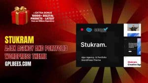Stukram – AJAX Agency and Portfolio WordPress Theme - Buy GPL 9 at Best Price