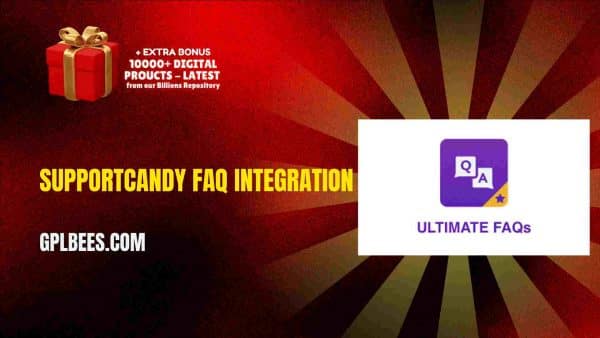 Supportcandy Faq Integration At Best Price - Gpl Bees