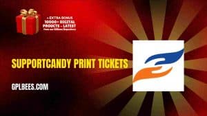 SupportCandy Print Tickets