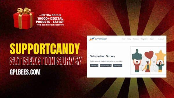 Supportcandy Satisfaction Survey At Best Price - Gpl Bees