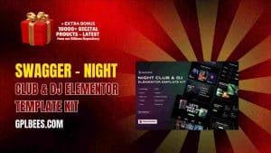 Swagger – Night Club & DJ Elementor Template Kit - Buy GPL 197 at Best Price