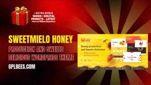 SweetMielo Honey Production and Sweets Delicious WordPress Theme - Buy GPL 450 at Best Price