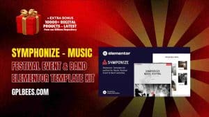 Symphonize – Music Festival Event & Band Elementor Template Kit - Buy GPL 198 at Best Price