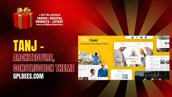 Tanj – Architecture, Construction Theme At Best Price - Gpl Bees