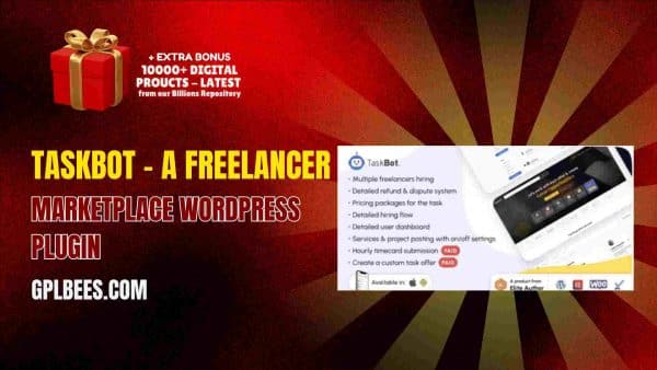 Taskbot – A Freelancer Marketplace Wordpress Plugin At Best Price - Gpl Bees