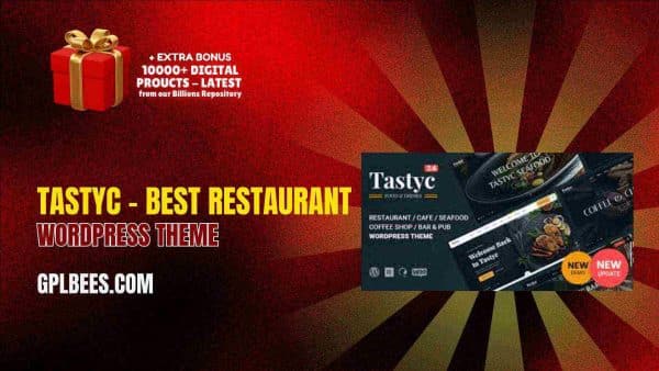 Tastyc – Best Restaurant Wordpress Theme At Best Price - Gpl Bees