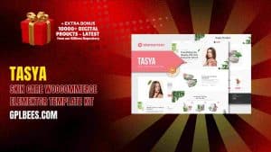 Tasya – Skin Care WooCommerce Elementor Template Kit - Buy GPL 199 at Best Price