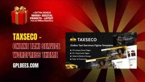Taxseco – Online Taxi Service WordPress Theme - Buy GPL 453 at Best Price