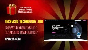 Techvisio Technology and Software Development Elementor Template Kit - Buy GPL 200 at Best Price