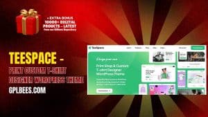 TeeSpace – Print Custom T-shirt Designer WordPress theme - Buy GPL 455 at Best Price