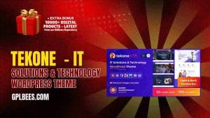 Tekone  - IT Solutions & Technology WordPress Theme - Buy GPL 14 at Best Price