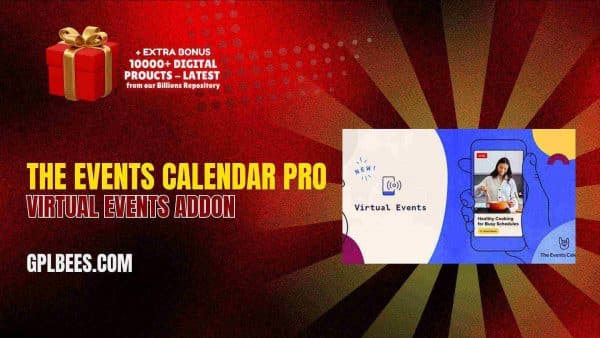 The Events Calendar Pro Virtual Events Addon At Best Price - Gpl Bees