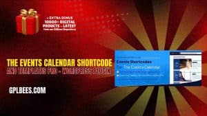 The Events Calendar Shortcode and Templates Pro – WordPress Plugin