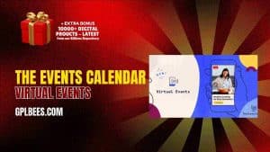 The Events Calendar Virtual Events - Buy GPL 4 at Best Price