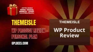 ThemeIsle WP Product Review – Personal Plan - Buy GPL 7 at Best Price