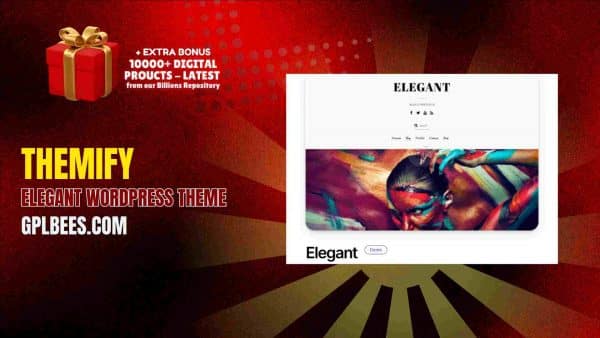 Themify Elegant Wordpress Theme At Best Price - Gpl Bees