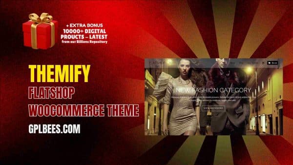 Themify Flatshop Woocommerce Theme At Best Price - Gpl Bees