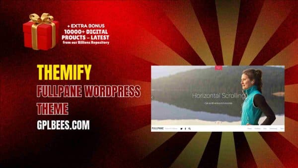 Themify Fullpane Wordpress Theme At Best Price - Gpl Bees